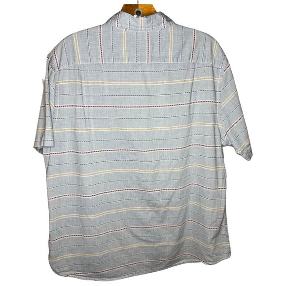 Spring/Summer Striped Short Sleeve Shirt by Goodfellow - L - Picture 2 of 3